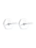 Elli Ohrringe 925 Sterling Silber Astro, Hexagon, Sterne, Stern in Silber