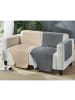 Erwin Müller Sessel- und Sofaschoner-Set 3-tlg. Matera in creme/wollweiß