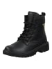 Geox Stiefelette in Schwarz/Gold