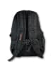 Bag Street Sportrucksack, Freizeitrucksack Nylon schwarz/rot ca. 31cm breit ca. 45cm hoch