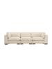 ebuy24 Sofa Salerno Beige 311 x 102 cm