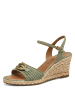 Tamaris Sandalette in grün
