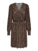 JDY Kleid in Cognac