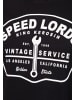 King Kerosin King Kerosin Classic T-Shirt Speed Lords 1949 in schwarz