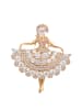 faina Women Brooch in Rose Gold