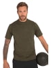JP1880 Kurzarm T-Shirt in tannengrün