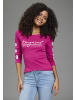 Kangaroos Langarmshirt in fuchsia