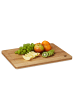 relaxdays 2 x Tranchierbrett in Naturfarben - (B)40 x (T)30 cm