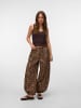 Vero Moda Hose mit weitem Beinschnitt in Black Beauty