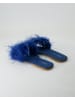 Zahira Pantoletten in Blau