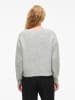 Vila Strickpullover in Medium Grey Melange