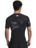 Under Armour Sportshirt "Heatgear Armour Printed T-Shirt" in Schwarz