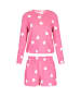 faina Women Loungewear in pink white