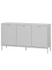 home24 Sideboard Darnen in Hellgrau