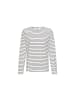 Camel Active Langarmshirt in milkwhite with night