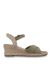 Tamaris Sandalette in grün