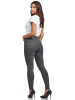 Tazzio Jeans "F107" - Skinny Fit - in Anthrazit