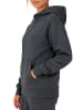 Reichstadt Damen Relaxed Fit Hoodie Marken-Stick in Anthracite