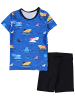 Aquarti 2tlg.- Set Badeoutfit in blau/schwarz