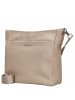 Mandarina Duck Mellow Leather - Umhängetasche L 35 cm (nero) in warm taupe