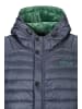 Replay Steppjacke Recycled Micro Ripstop Nylon in blau