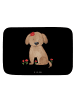 Mr. & Mrs. Panda Duschvorleger Hund Dame ohne Spruch in Schwarz
