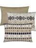 Erwin Müller Jacquard Kissenhülle 3er-Pack York in beige
