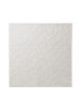 Beliani Kurzflor GANNETT in Weiß - (W) 160 x (L) 160 cm