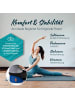 DoYourFitness Yoga-Kissen Vishnu gefüllt Buchweizen navyblau rund Blau