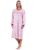 NORMANN Nachthemd Kuschelinterlock - 69626 in rosa