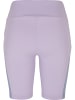 Urban Classics Urban Classics Damen Ladies Color Block Cycle Shorts in lilac/violablue