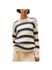 Tommy Hilfiger Blau Beige Leinen Sweatshirt