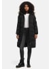 Marikoo Steppmantel Schneesternchen in Black