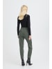 b. young Hose RIZETTA Regular fit in Green Gables Melange