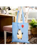 Mr. & Mrs. Panda Stofftasche Pinguin Luftballon ohne Spruch in Sky Blue