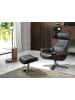 Angel Cerdá Relax-Drehsessel 5022 in Braun / Anthrazitgrau – (B)88 x (H)85 x (T)105 cm