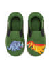 NANGA Hausschuhe LITTLE DINOS 2.0 in grün