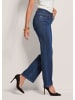 MADELEINE Schmale Jeans im Five-Pocket-Style in darkblue