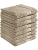 REDBEST Frottier Duschtuch 8er-Pack Chicago in taupe