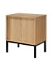 CALICOSY Nachttisch TARA in Helles Holz - (W) 45  x (H) 51  x (L) 29  cm