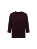 Cecil Langarmshirt in eggplant red