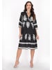 faina Women Dress in black beige