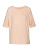 LASCANA Rundhalsshirt in peach
