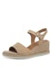 Tamaris Sandalette in dunkelbraun