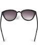 styleBREAKER Cateye Sonnenbrille in Schwarz / Grau Verlauf