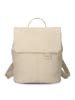 Zwei Mademoiselle.m Rucksack Mr8 Nubuk-Linen in beige