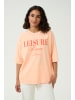 Kaffe T-Shirt kurzarm KAgissa Loose fit in Peach Nectar