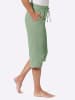 Sieh an! Capri-Freizeithose in eucalyptus