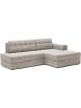 MF Design Blazer Recamiere Rechts in Beige -  (L) 150 x (B) 240 x (H) 82 cm
