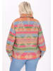IZIA Women Plus Size Jacket in pink